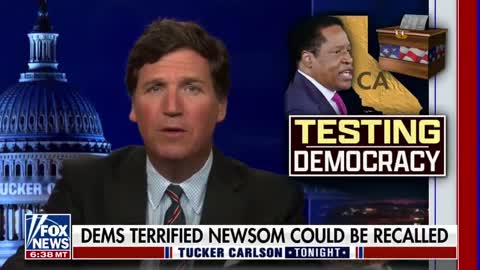 Gate Agent Says Over Intercom to "RECALL NEWSOM" for Whole Airport to Hear