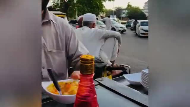 fruit chaat | fruit chaat street food | russian fruit salad | fruit chaat recipe with cream