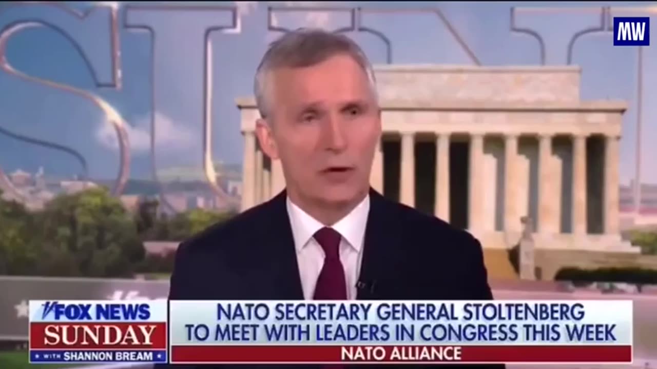 Jens Stoltenberg: By helping Ukraine and buying American weapons it creates jobs in America