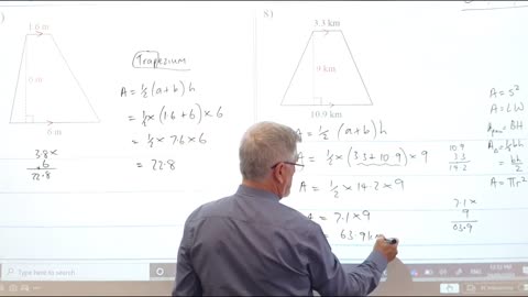 Math Area 03 Trapeziums Trapezoids