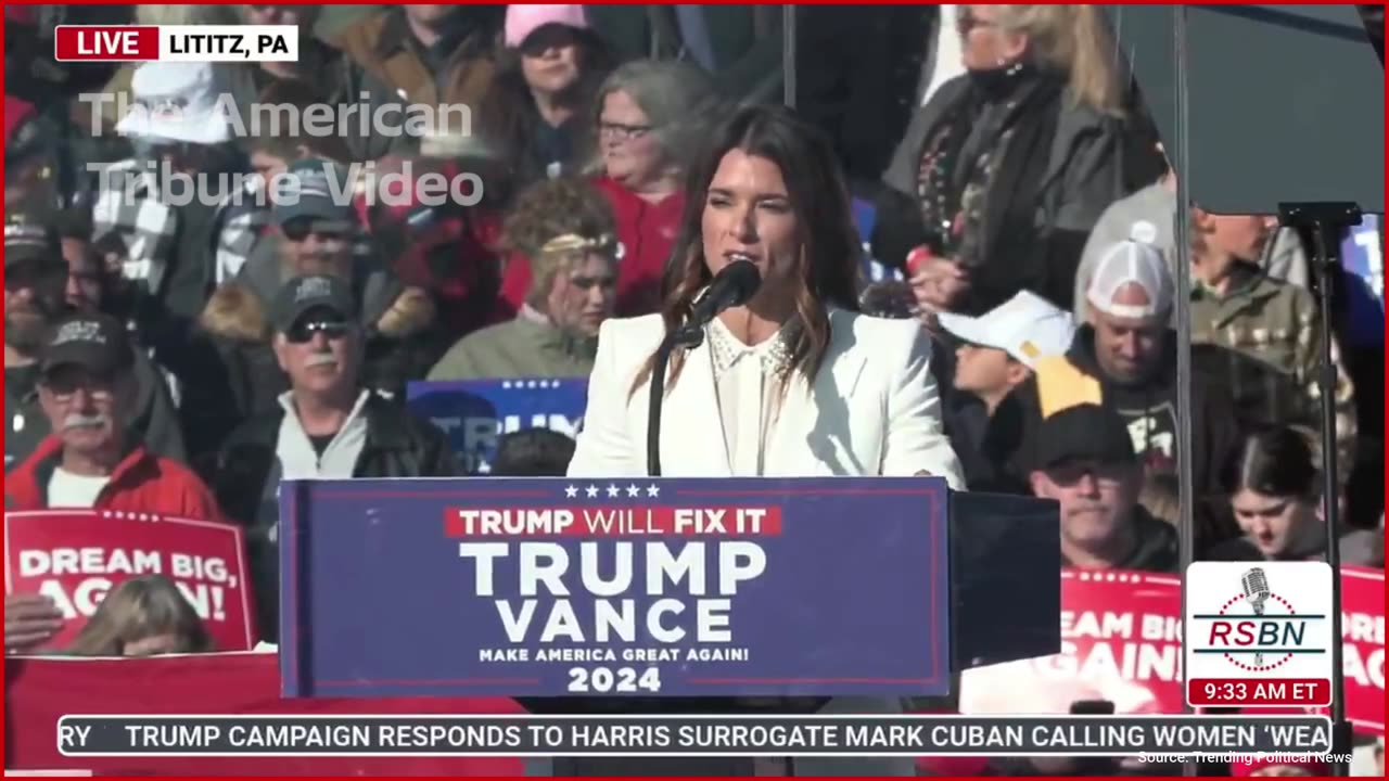 Model, Female NASCAR Star Danica Patrick Roasts Kamala Harris with Three Epic Words [WATCH]