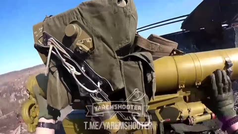 The work of the Wagner missile launchers in the west of Bakhmut