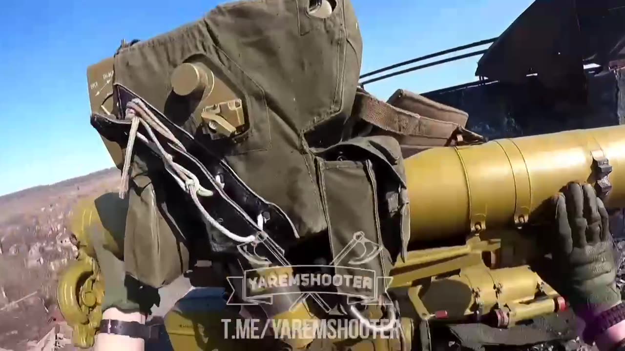 The work of the Wagner missile launchers in the west of Bakhmut