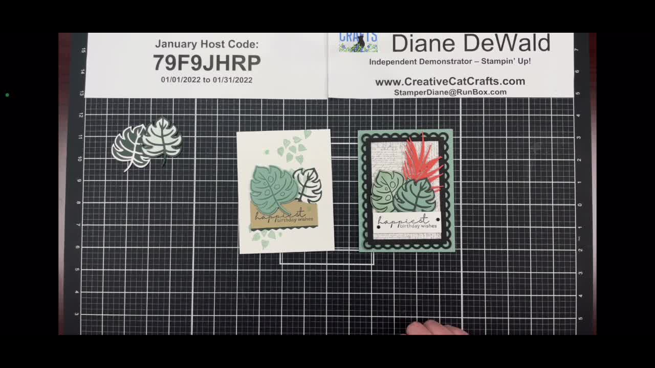 Stampin' Up! Artfully Composed Suite Card Samples