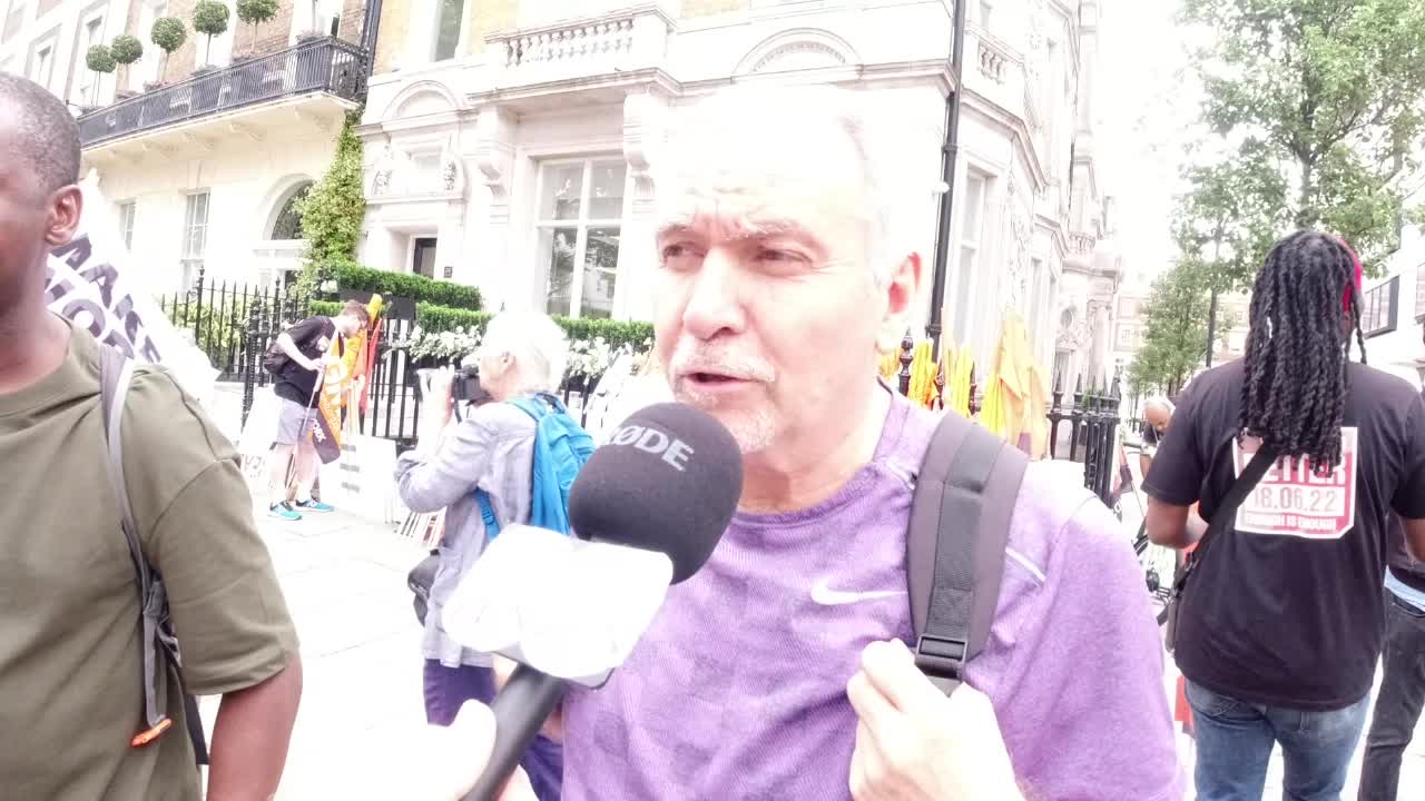 STRIKE IF WE HAD TOO 18/6/22 COST OF LIVING LONDON PROTEST