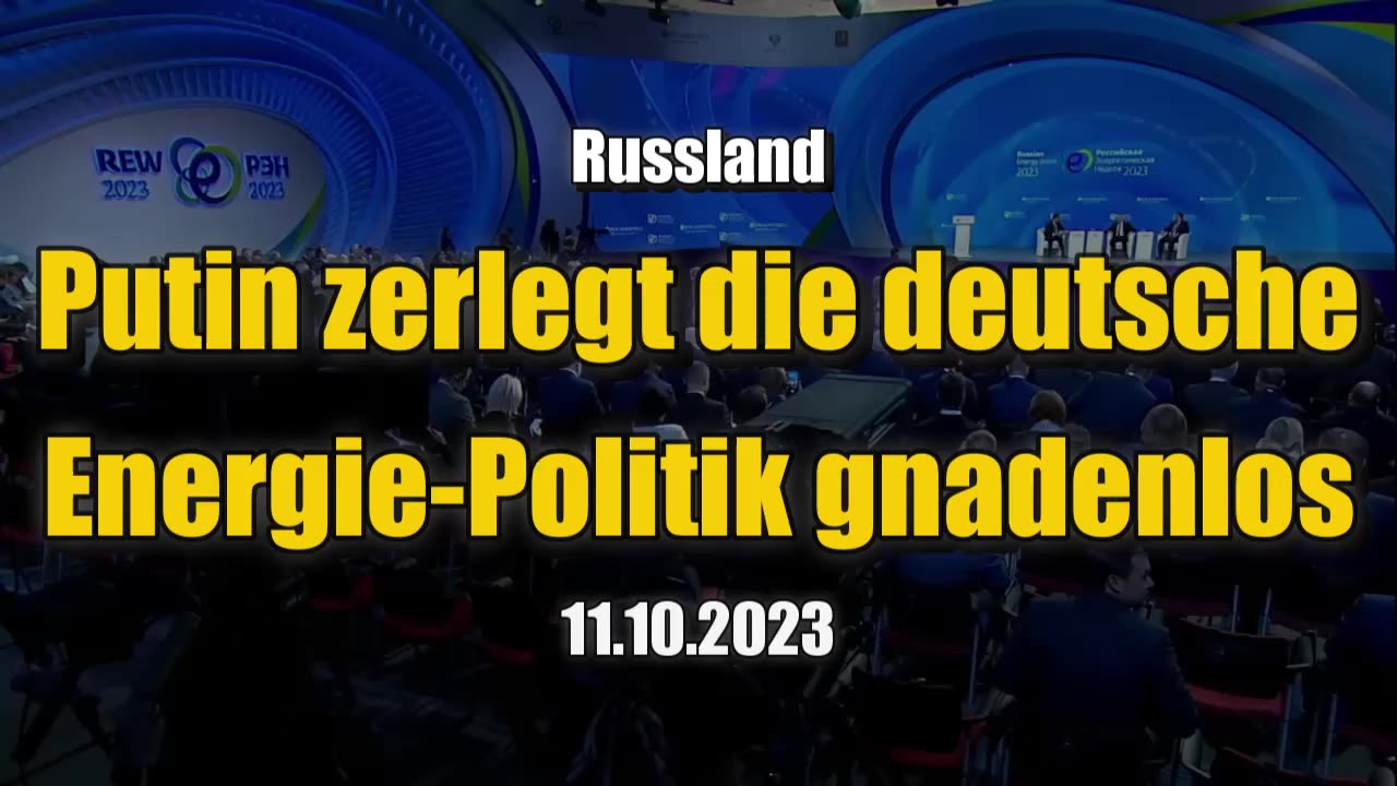 🟥 Putin zerlegt die deutsche Energie-Politik gnadenlos (Plenarsitzung ⎪ 11.10.2023)
