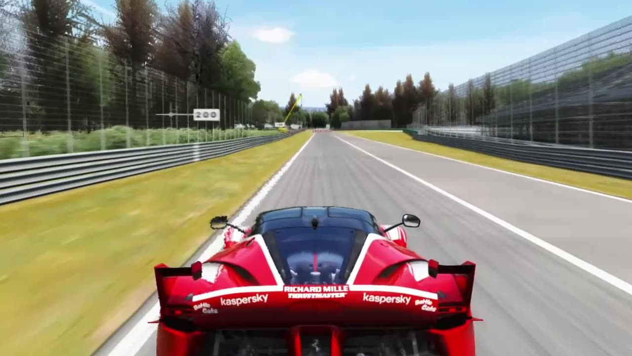 3/3 - Assetto Corsa | Ferrari FXX K, Brutal Upshifts at Monza Circuit | Logitech G25