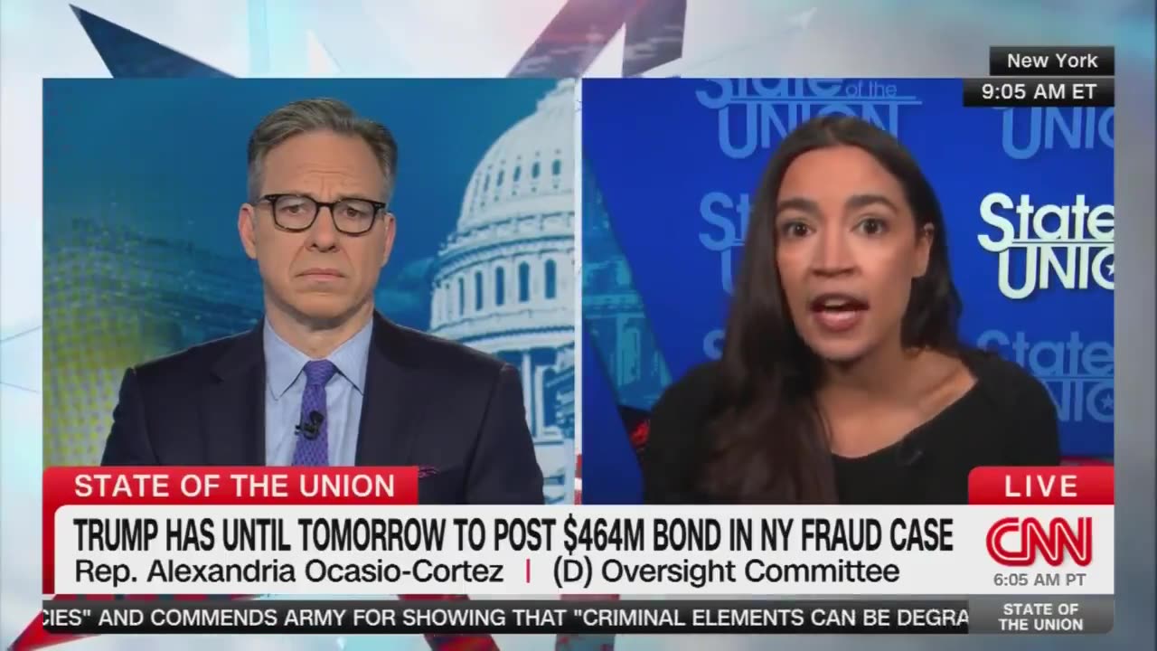 AOC accuses Trump of "essentially leading a terrorist attack on the Capitol in order to retain power