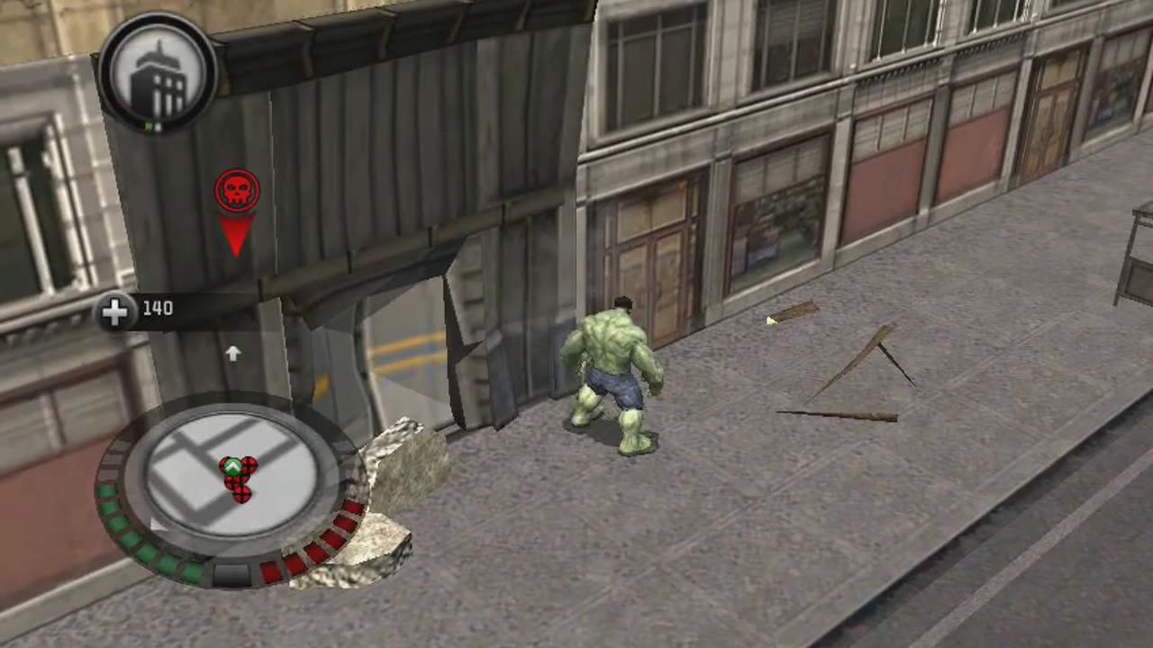 The incredible hulk gameplay