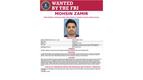 Wanted by the FBI