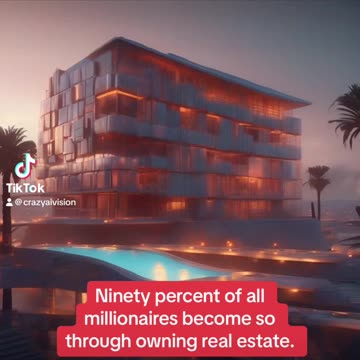 all millionaires become so through owning real estate. #ryanserhant #realestatelife #warrenbuffett