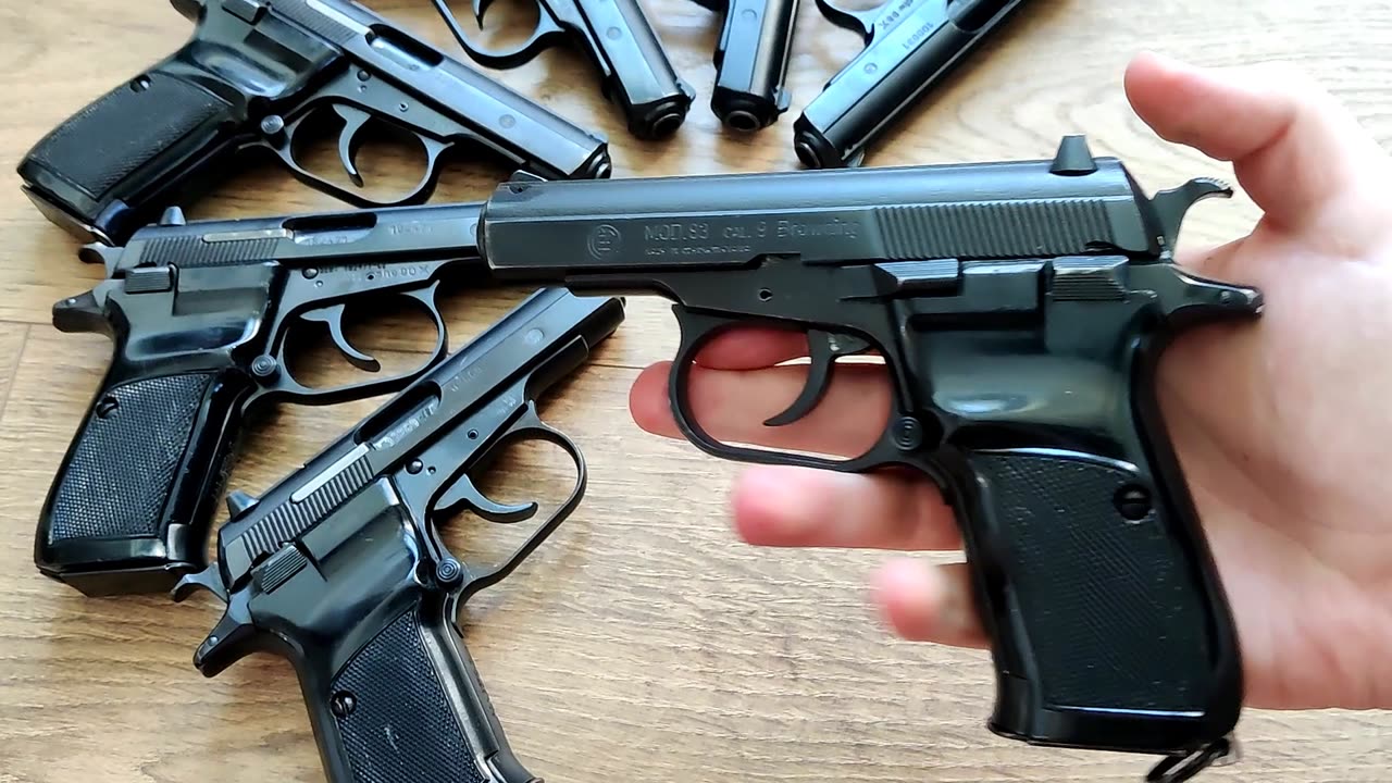 Israeli Storm CZ75 - Czech CZ83 Pistols