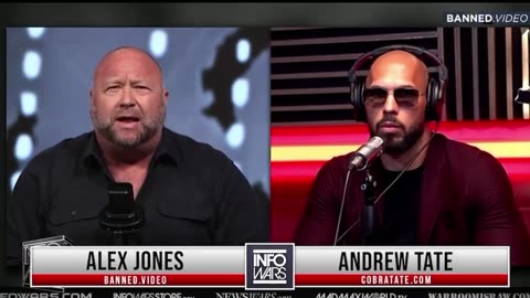 Andrew Tate speaks with Alex Jones about the lefts greatest weapon