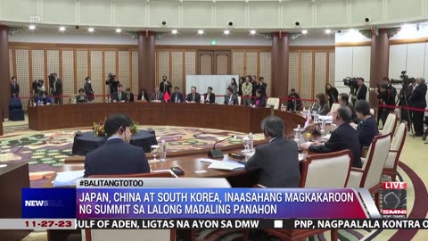 Japan, China at South Korea, inaasahang magkakaroon ng Summit sa lalong madaling panahon