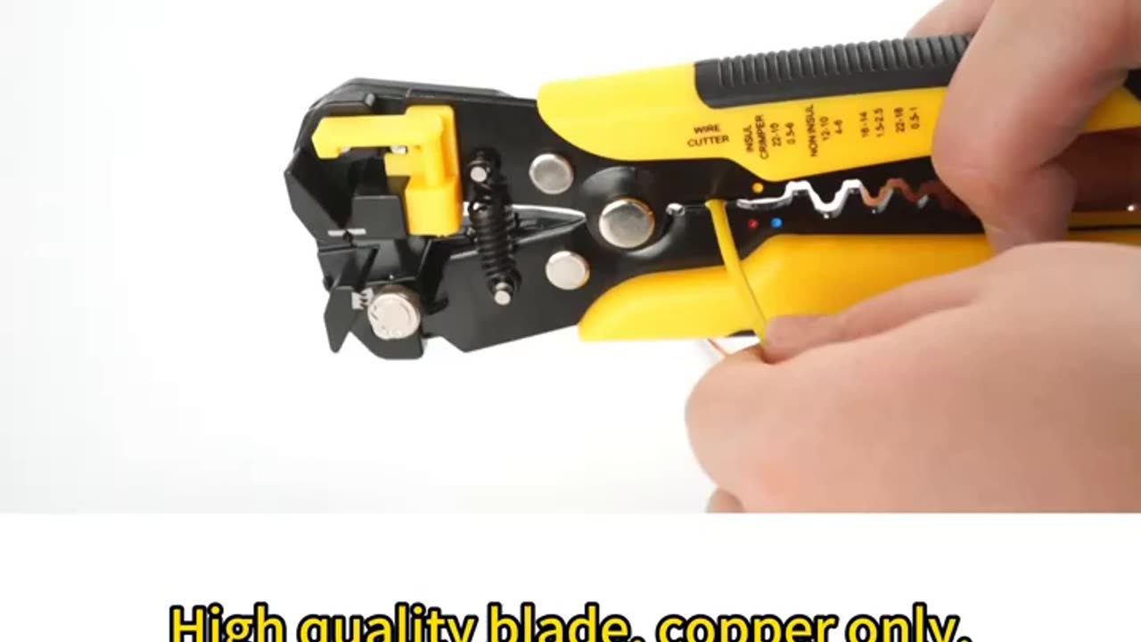 Professional Electrician Wire Tool Cable Wire Stripper Cutter Crimper