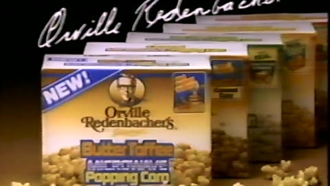 1989 - Orville Redenbacher's New Butter Toffee Popcorn