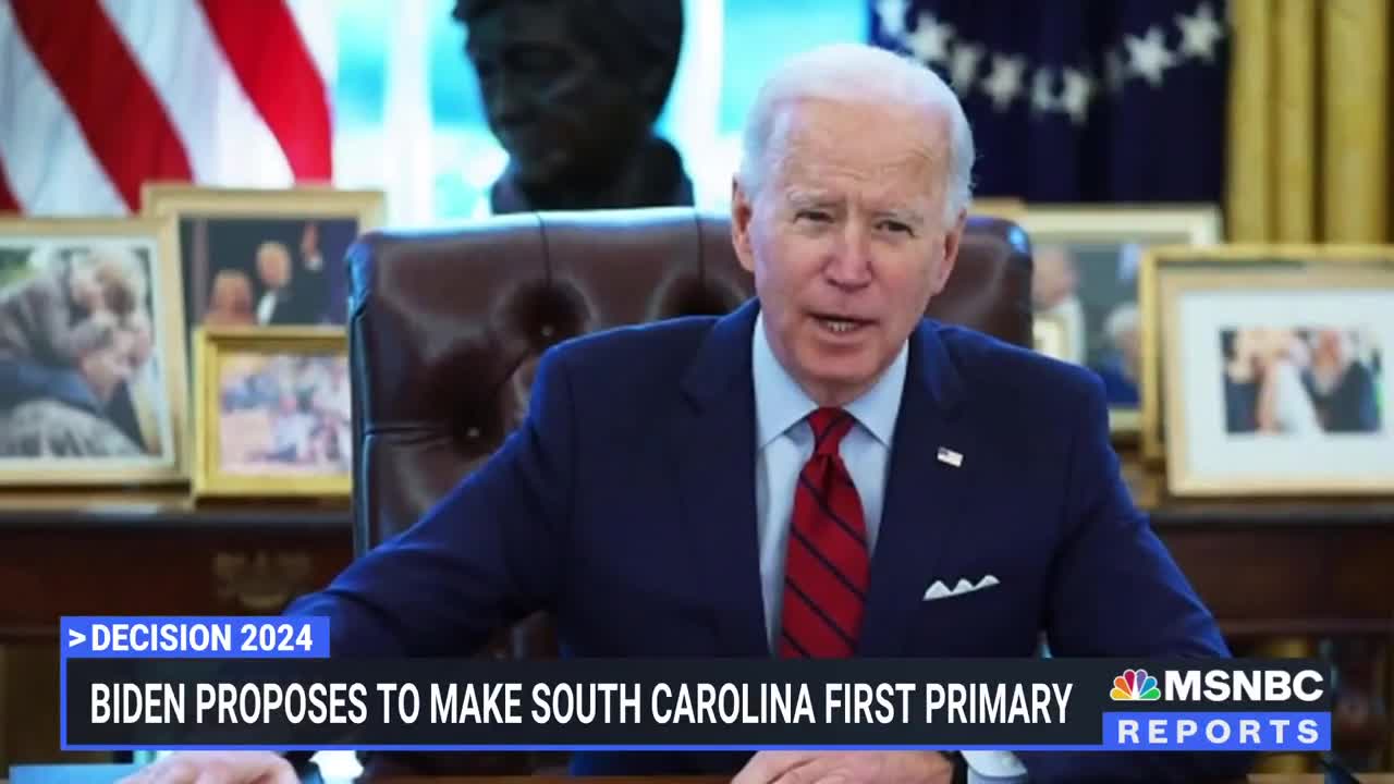 Biden Proposes To Make South Carolina First Democratic Primary In 2024