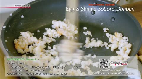 Chef Rika's Soboro Donburi [Japanese Cooking] - Dining with the Chef