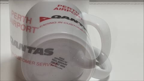 Perth Airport QANTAS Mug