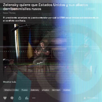 Zelensky quiere que Estados Unidos y sus aliados derriben misiles rusos