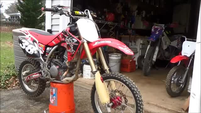 2008 Honda CRF-150R Cold Start