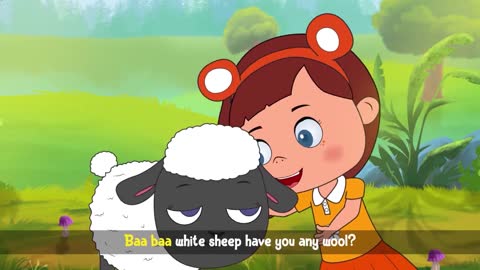 Baa Baa Black Sheep | Nursery Rhymes in English