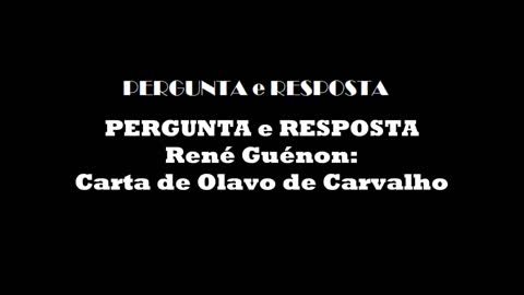 O Duelo de Cartas entre Olavo de Carvalho e Orlando Fedeli