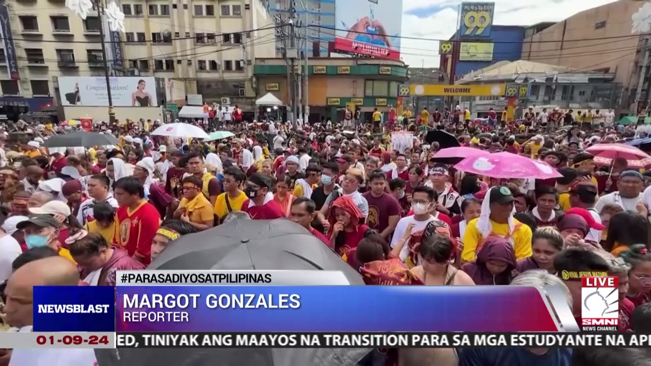NCRPO, nakapagtala ng mga nahilo, nagsuka at nasugatan sa Traslacion 2024