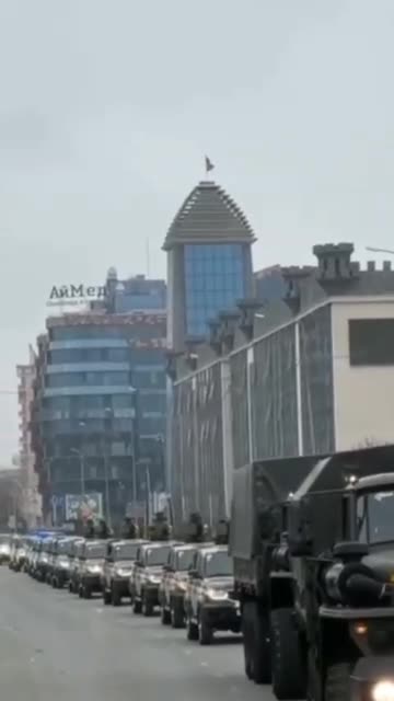Chechans units that we saw earlier today are heading to Ukraine