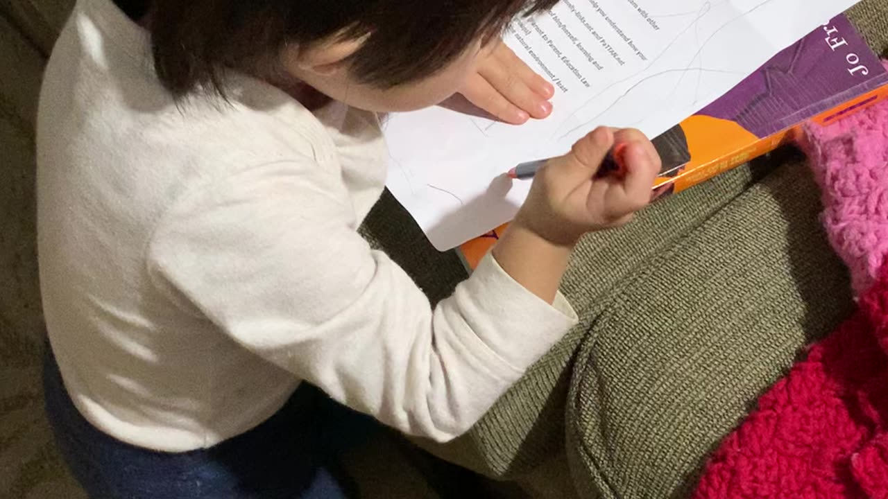 Jaxon is writing
