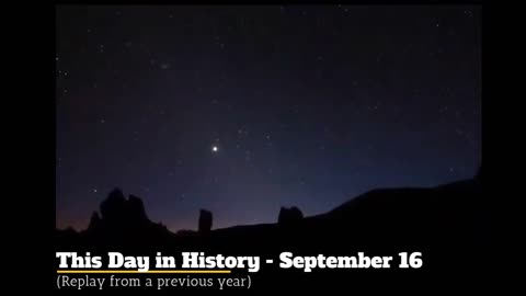 This Day in History - September 16