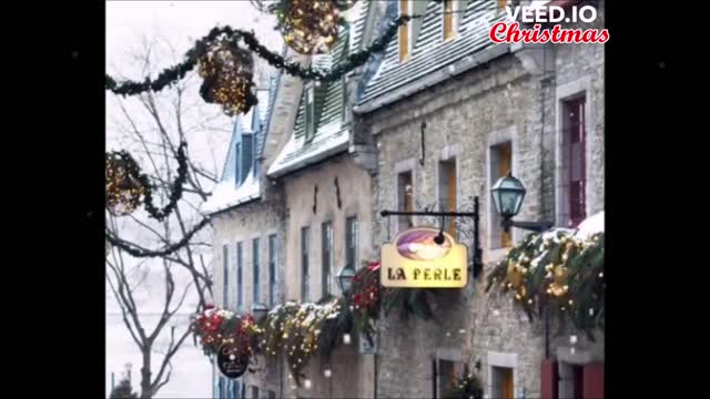 Winter in Switzerland, Snowy Village, Drinking Coffee in a Peaceful Snowfall Relaxing Snow jazz ❤️ 🔔