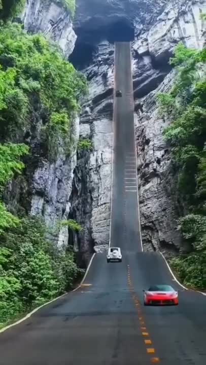 Would you drive this road?
