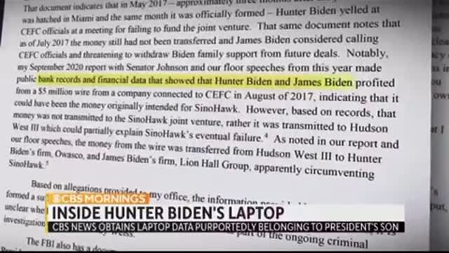 CBS Catherine Herridge verifies Hunters laptop.