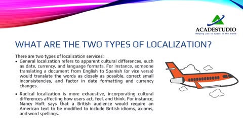 What does a localization company do?