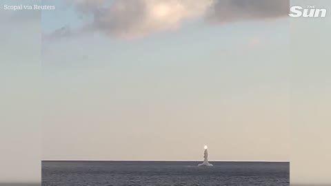 Russian Submarine conducts missile drills in Pacific near Japan