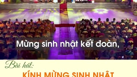 Bài hát Kính mừng sinh nhật Phật hoàng Trần Nhân Tông Sáng tác lời Cô Phạm Thị Yến