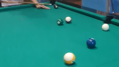 Bro is a master.8ball