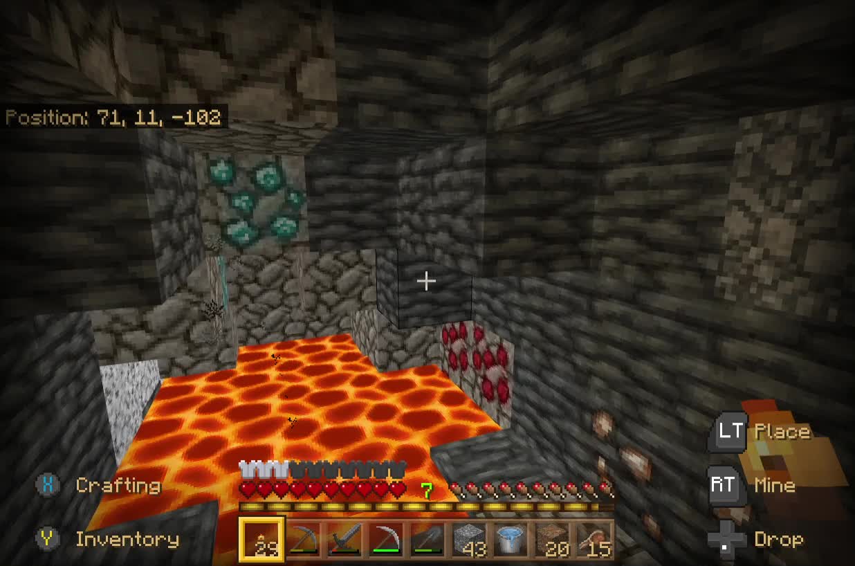 Old Guy Plays Minecraft Survival - First Diamonds Episode 5
