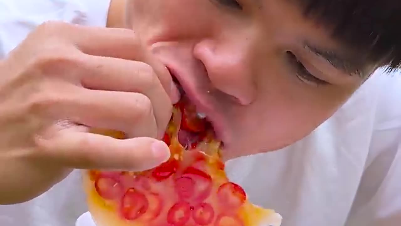 Grilled vegetable jelly | Funny Video