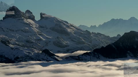 Mountains and rivers beautiful scenery