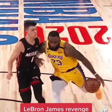 LeBron James revenge on Tyler Herro ctto:gdshighlights #nba #basketball #lebronjames