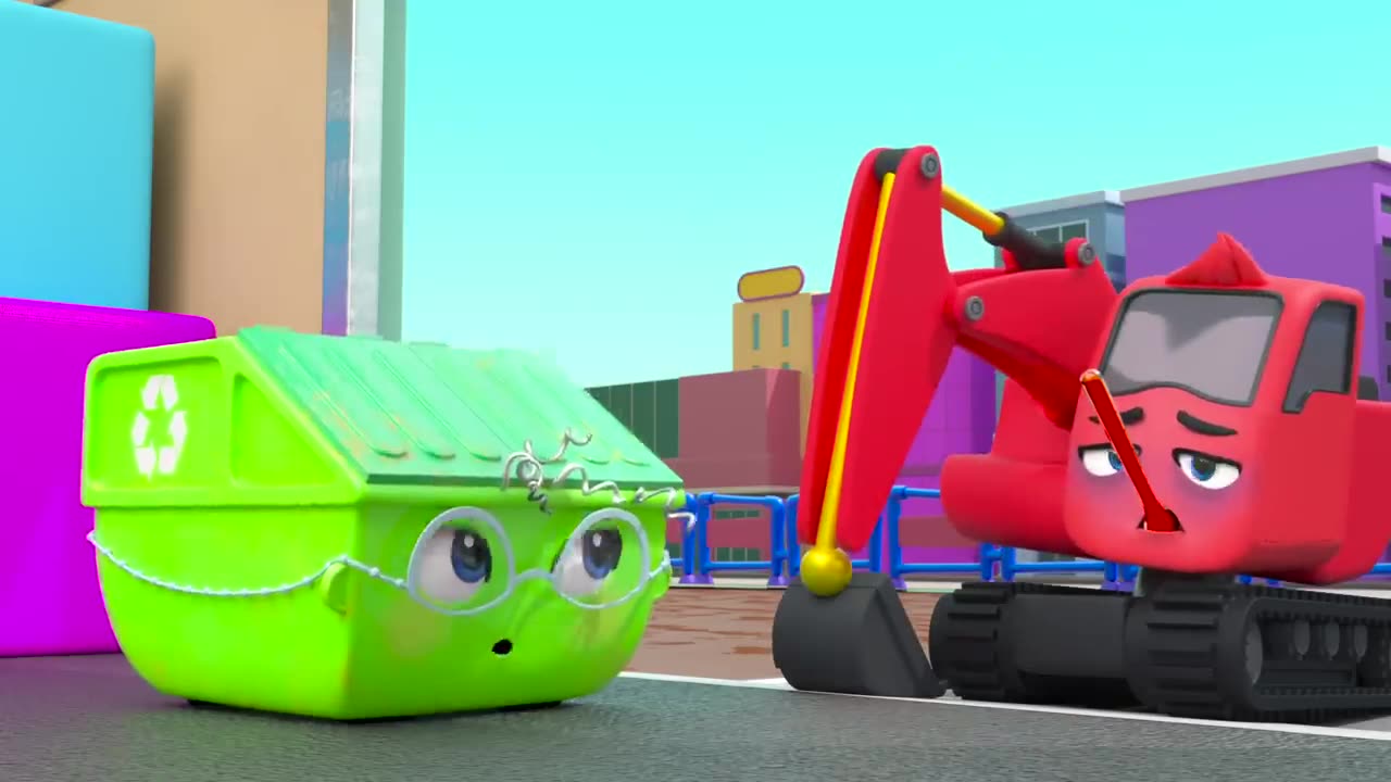 🚧 Windmill Panic 🚜 _ Digley and Dazey _ Kids Construction Truck Cartoons