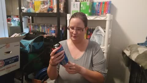 Reaction To AShock Blue Raspberry Energy Drink