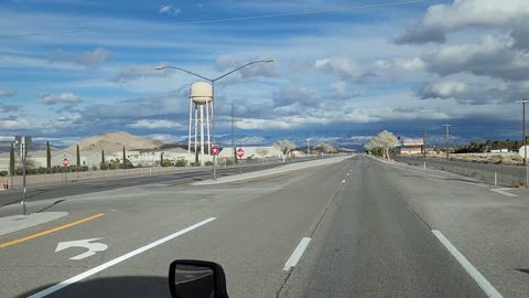 DRIVING HWY 93 NEVADA USA