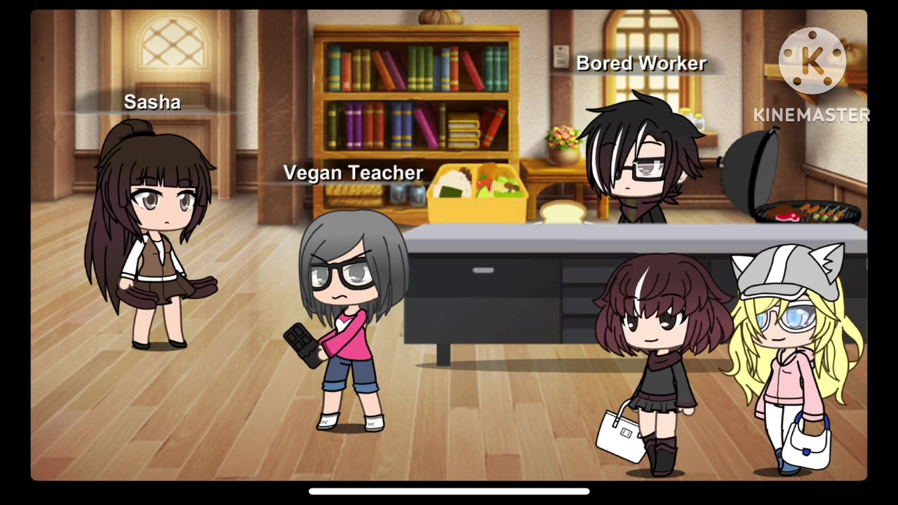 If Sasha Braus met That Vegan Teacher (Gachaverse Satire) || Arisa Padira ||