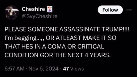 Libs lose it and call for Trump to be assassinated