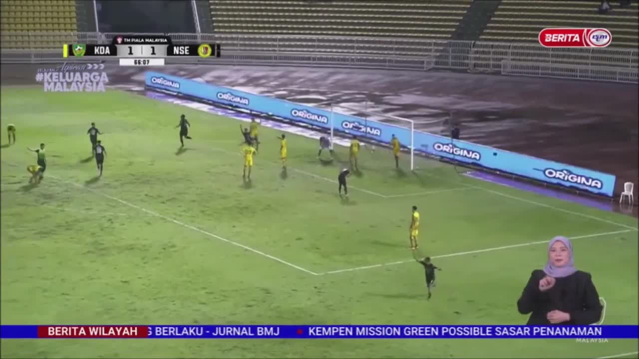 27 OKT 2022 -BERITA WILAYAH-PIALA MALAYSIA 2022-KDA FC TEWAS 1-2 MENENTANG N9 FC