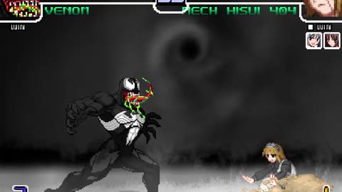 Hisui, Kohaku, and the Mech Hisui 404 (Me) vs Venom