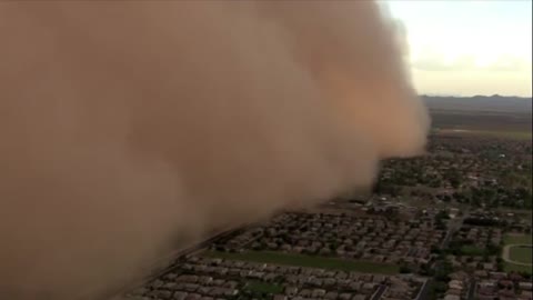 DUST STORM IN ARIZONA